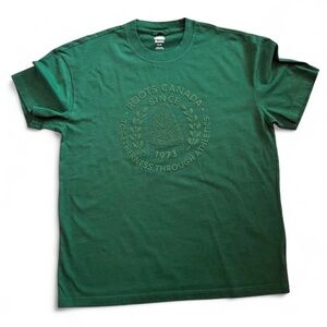 Roots Canada Graphic Tee Size M – Green